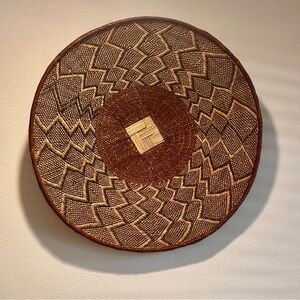 NEW Africa Woven Basket. By the Binga people of Zambia/Zimbabwe. One of a Kind!